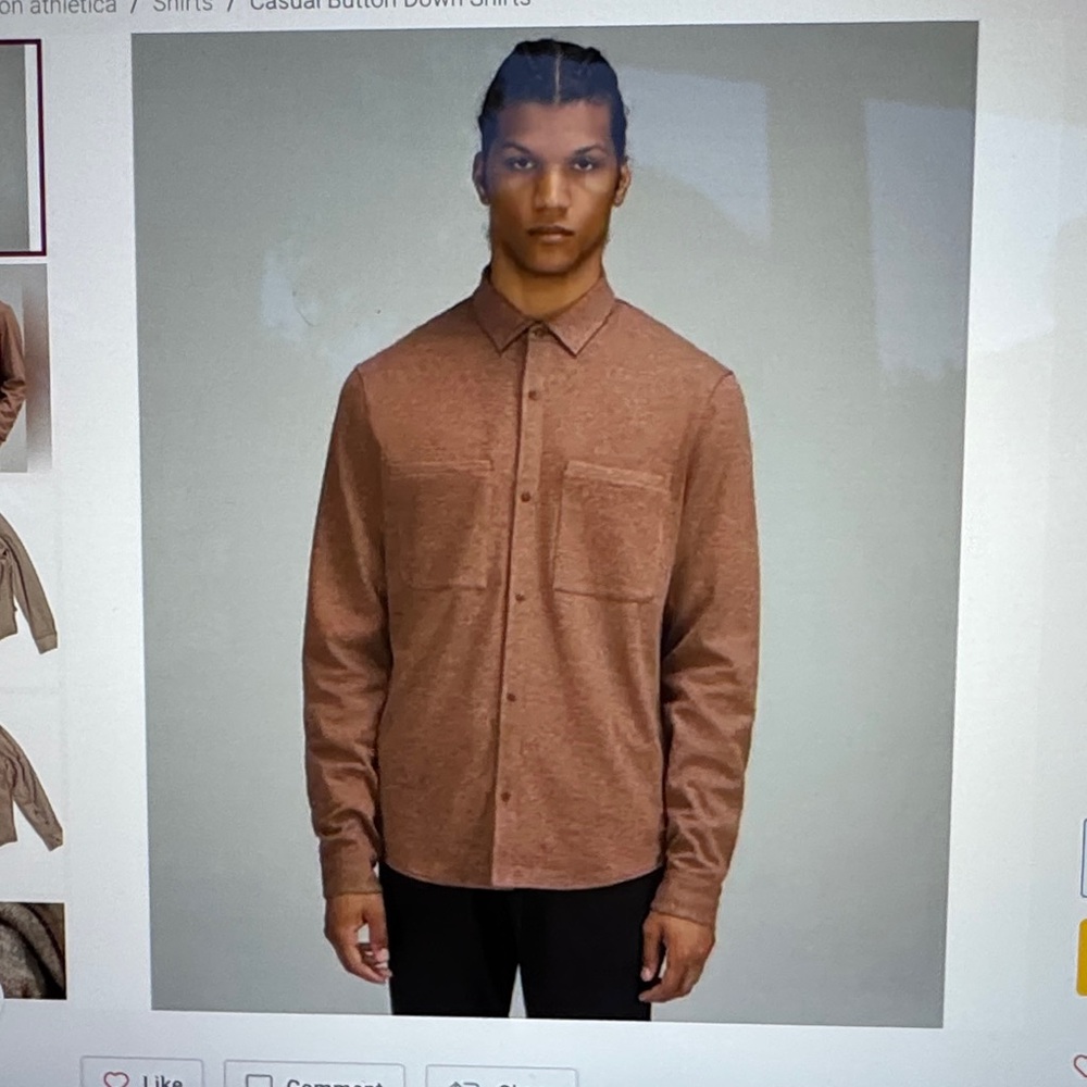 Lululemon soft knit overshirt